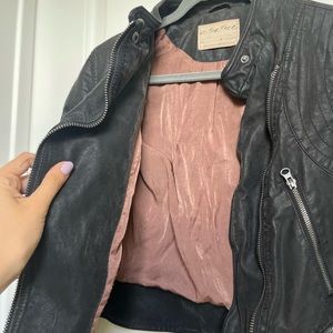 Leather jacket